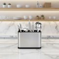 Porta Talheres Inox
