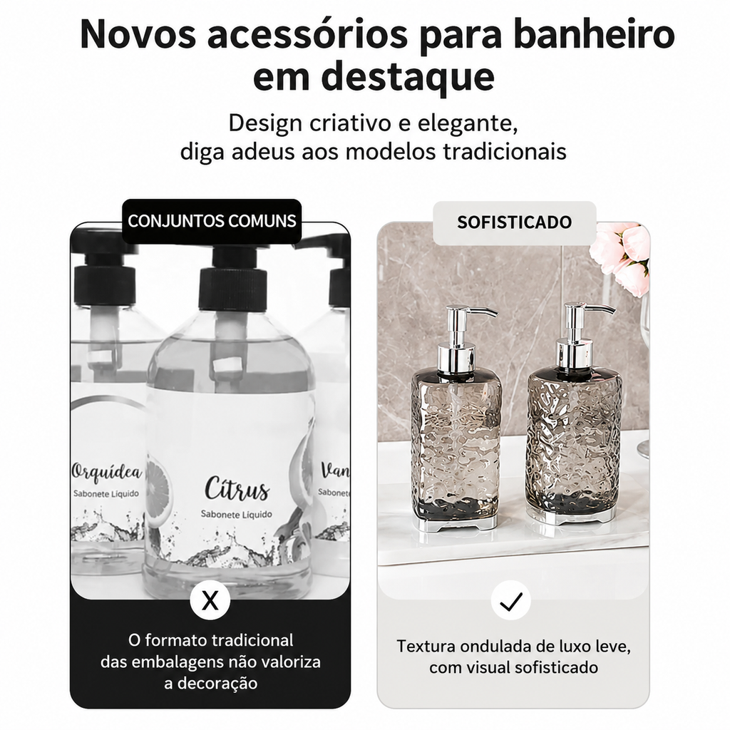 Dispensador de Sabonete Líquido