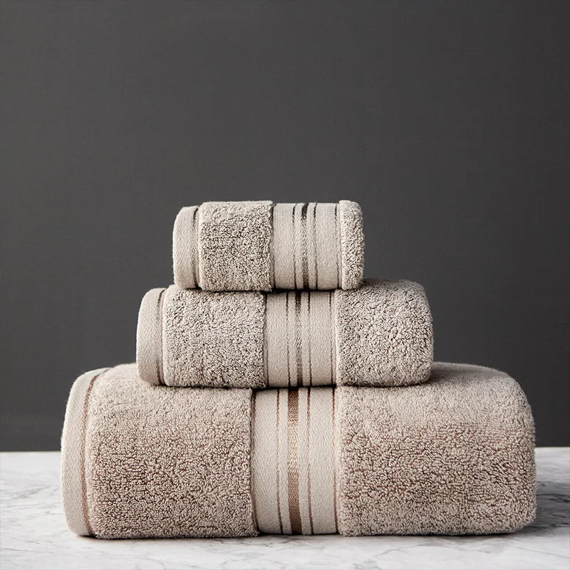 Conjunto De Toalha De Algodão Egípcio, Toalha De Banho E Toalha De Rosto, Toalha De Banho De Escolha Única, Travel Sports Towels