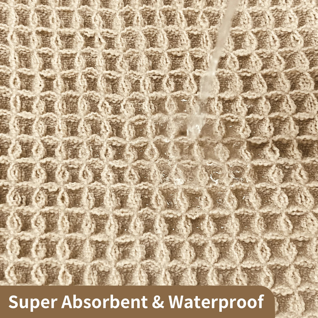 Tapete de banho waffle com borlas, super absorvente, antiderrapante, ultra macio, lavável à máquina, para casa, banheiro, chão ao lado da banheira, chuveiro