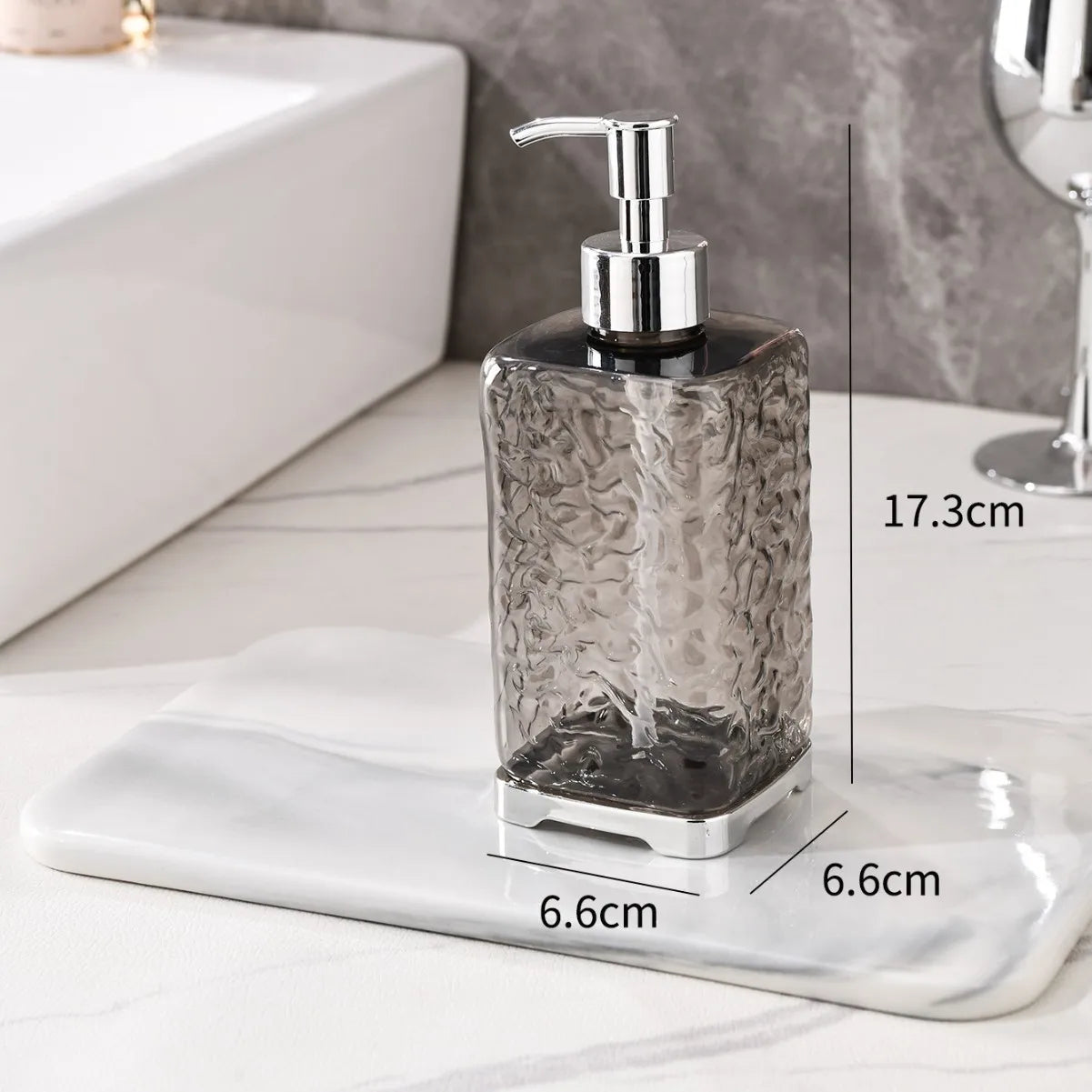 Dispensador de Sabonete Acrílico Cristal