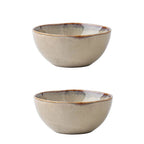 Bowl de Cerâmica Vintage com Bordas Irregulares