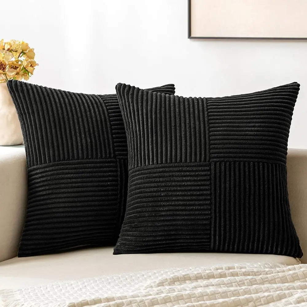 Ruggine boho decorativo lance travesseiro cobre 18x18 Polegada para sofá cama, fazenda outono decoração de casa, macio corss veludo retalhos