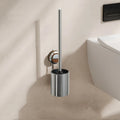 Escova Sanitária Inox com Suporte de Ventosa