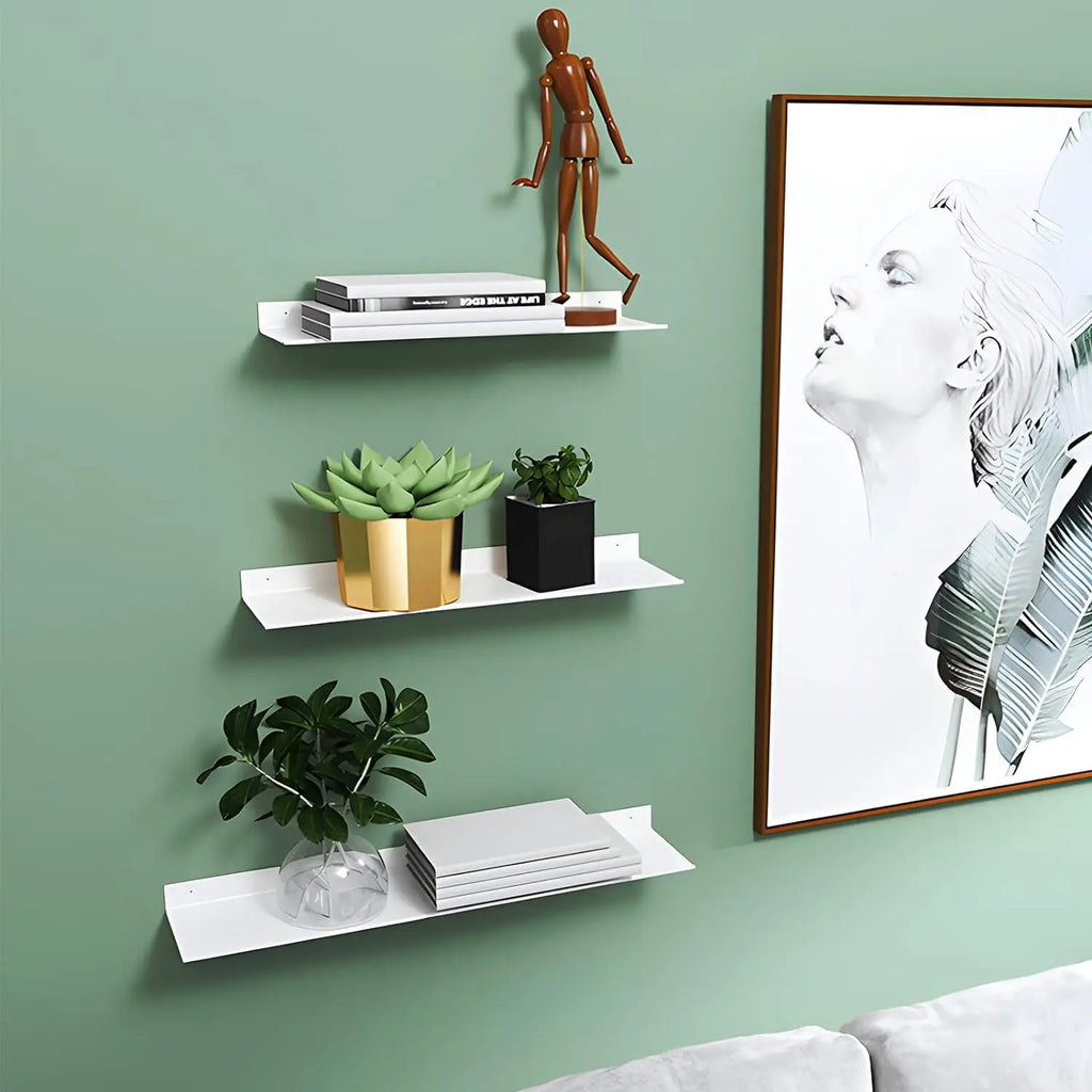 Prateleira flutuante para banheiro, armazenamento de perfuração, rack de parede, organizador de casa, ferragens, armário, cozinha, acessórios de banheiro