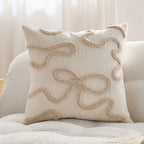 Arco capa de almofada ultra macio chenille lance capa de almofada para sofá sala estar estilo nórdico tufado capa de almofada decorativa
