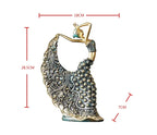 Peacock Dancer Modelo Escultura Cerâmica, Estátua De Arte Abstrata, Decoração De Atmosfera De Luxo, Home Sala De Estar