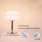 Candeeiro de mesa quarto lâmpadas usb plug led cogumelo candeeiro de mesa sala de estar sala de jantar iluminação ambiente (não vidro)