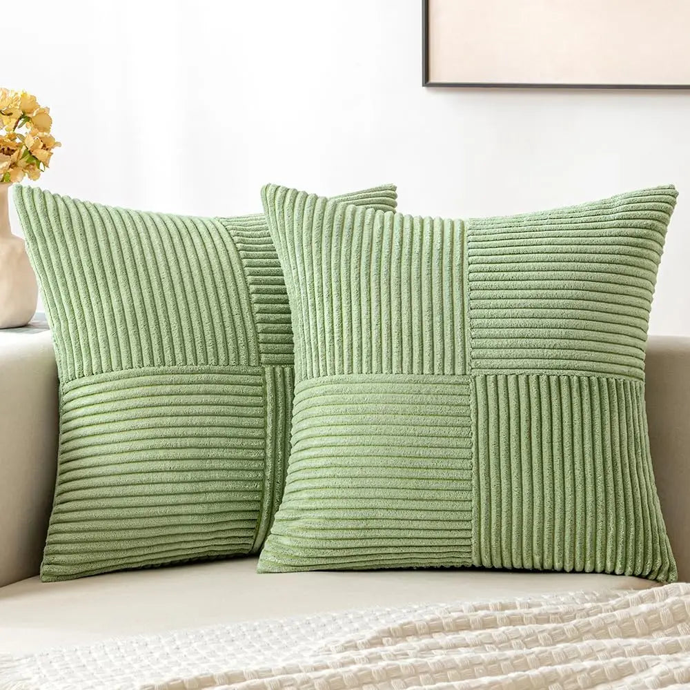 Ruggine boho decorativo lance travesseiro cobre 18x18 Polegada para sofá cama, fazenda outono decoração de casa, macio corss veludo retalhos