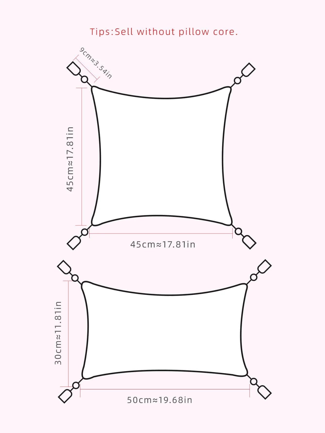 1 unidade de tecelagem com padrão de diamante em pilha em loop. Capa de almofada para sofás em quartos e salas de estar.