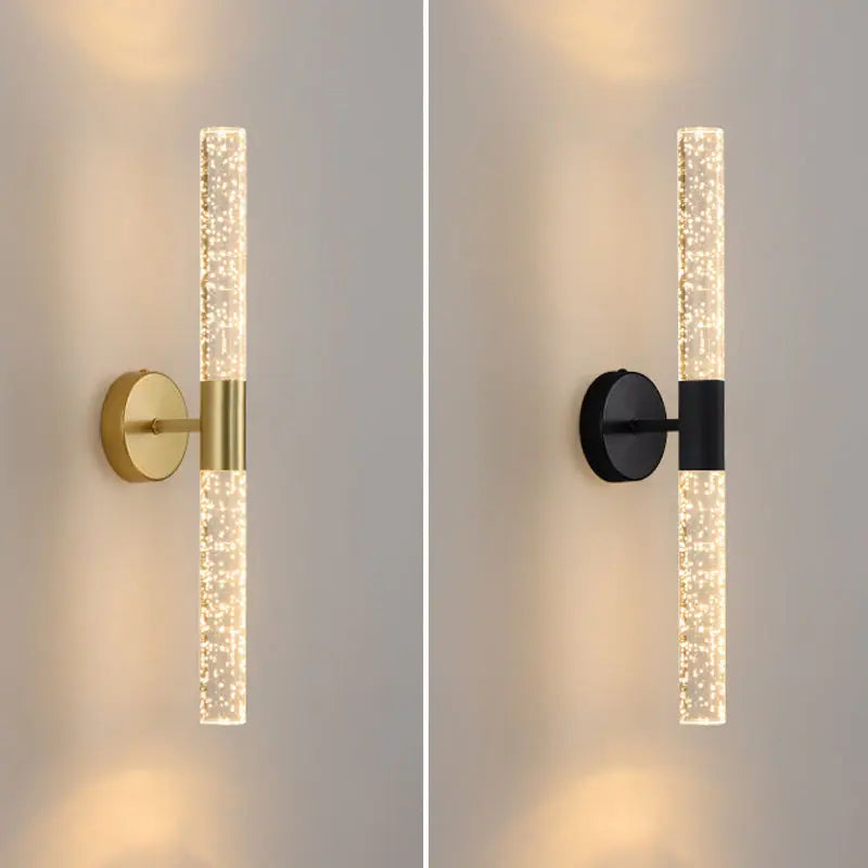 Luz de parede de luxo nórdico para decoração doméstica, lâmpada de parede interior, sala de estar, quarto, fundo de cabeceira