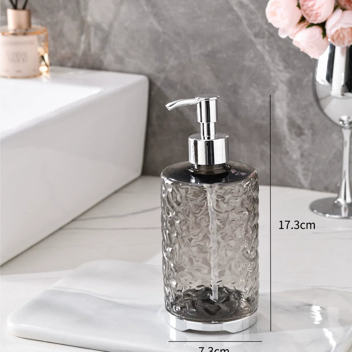 Dispensador de Sabonete Acrílico Cristal