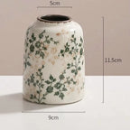 Crackle vaso de flores cerâmica hidropônico decoração de mesa arranjo floral presentes do dia dos namorados presente de formatura de aniversário