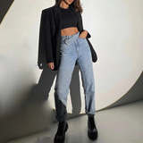 Olivia Stylish High Waisted Jeans