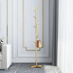 Cabideiro de Quarto Minimalista Wood & Iron