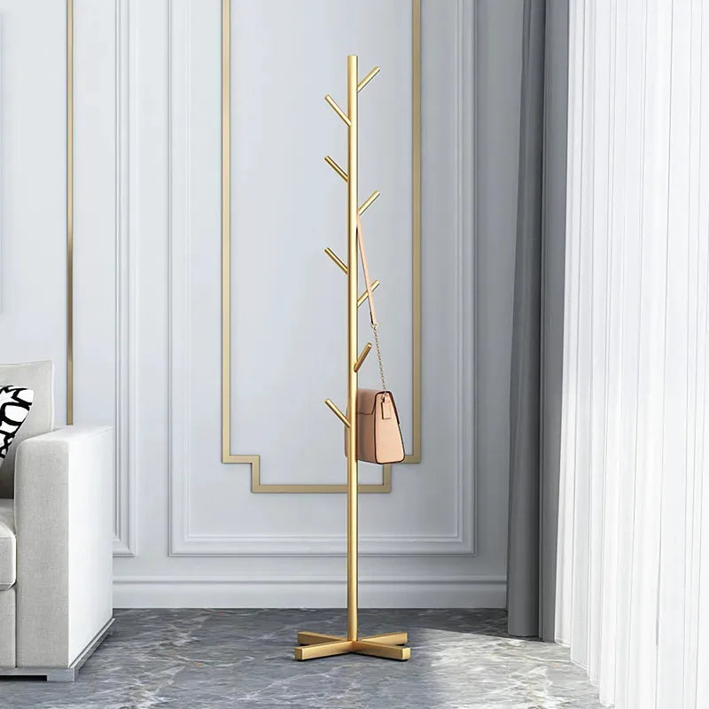Cabideiro de Quarto Minimalista Wood & Iron