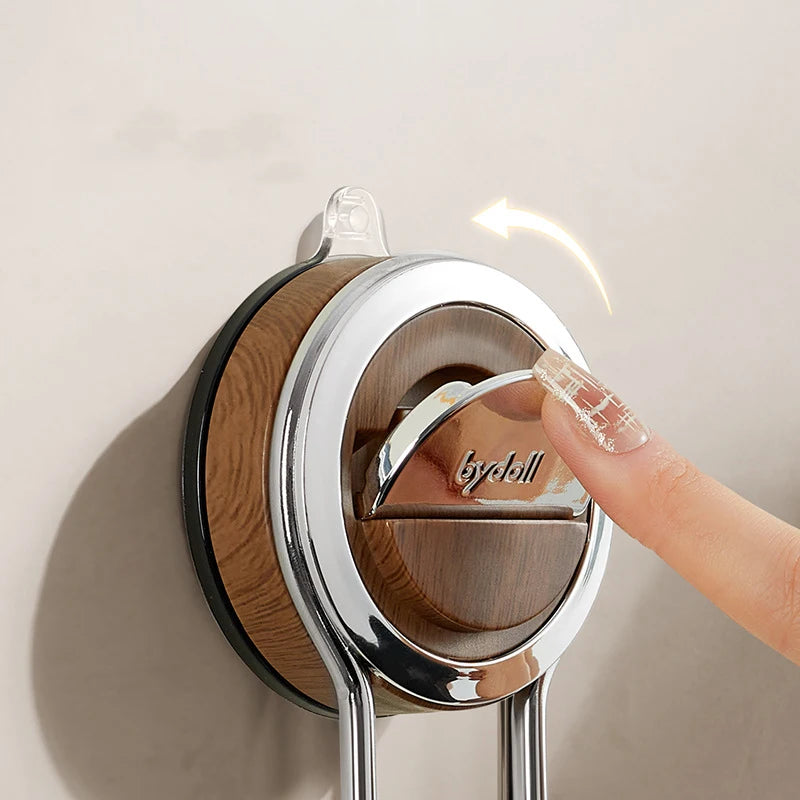 Escova Sanitária Inox com Suporte de Ventosa
