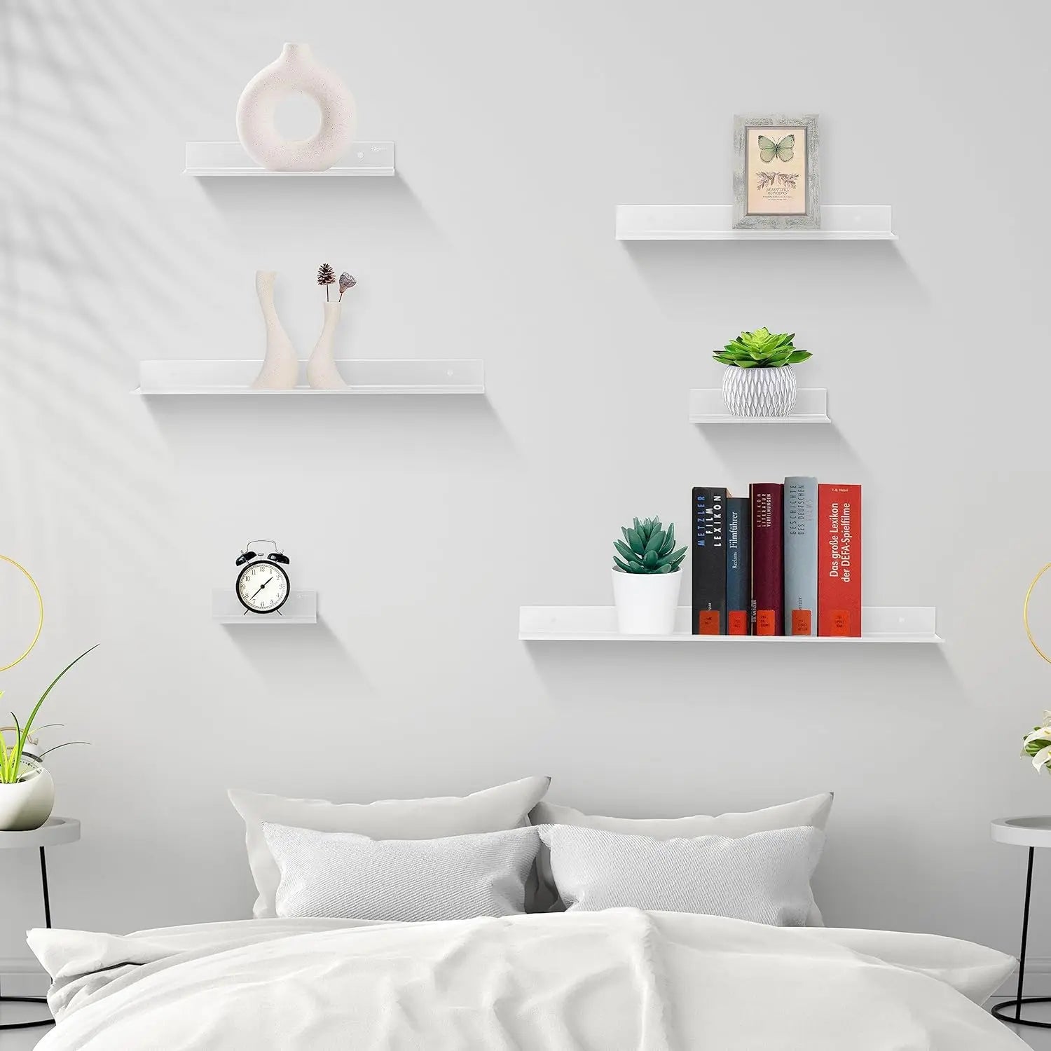 Prateleira flutuante para banheiro, armazenamento de perfuração, rack de parede, organizador de casa, ferragens, armário, cozinha, acessórios de banheiro