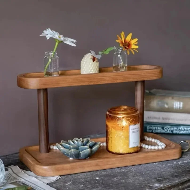 Organizador de Mesa em Madeira