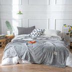 Cobertor grosso e quente para o inverno, cobertor sherpa para sofá, lençol de cama, cobertor aconchegante para cama, macio, felpudo, todas as estações